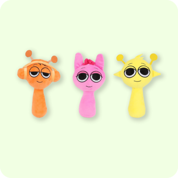 Sprunki Plush 3PCS Set A