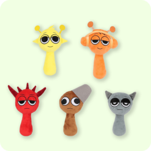 Sprunki Plush 5PCS Set A